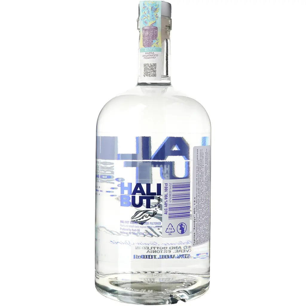 Горілка Halibut 40% 1 л - фото 4