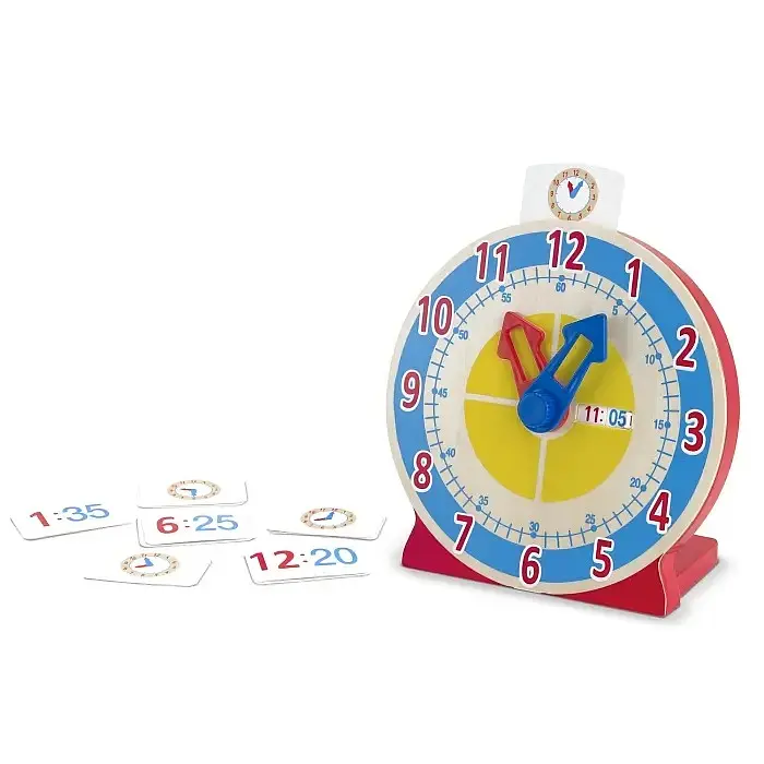 Дерев'яний розумний годинник Melissa&Doug (MD14284) - фото 5