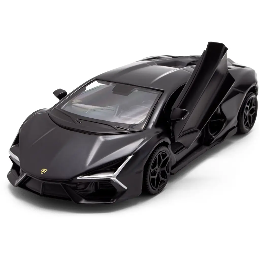 Автомодель TechnoDrive Lamborghini Revuelto матовий чорний (250934UBl) - фото 9