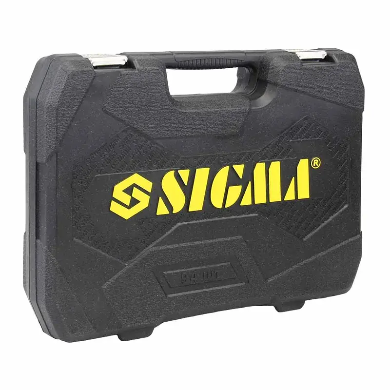 Набір інструментів Sigma насадок торцевих та біт 1/4", 1/2" 94 шт CrV mid (6003761) - фото 3