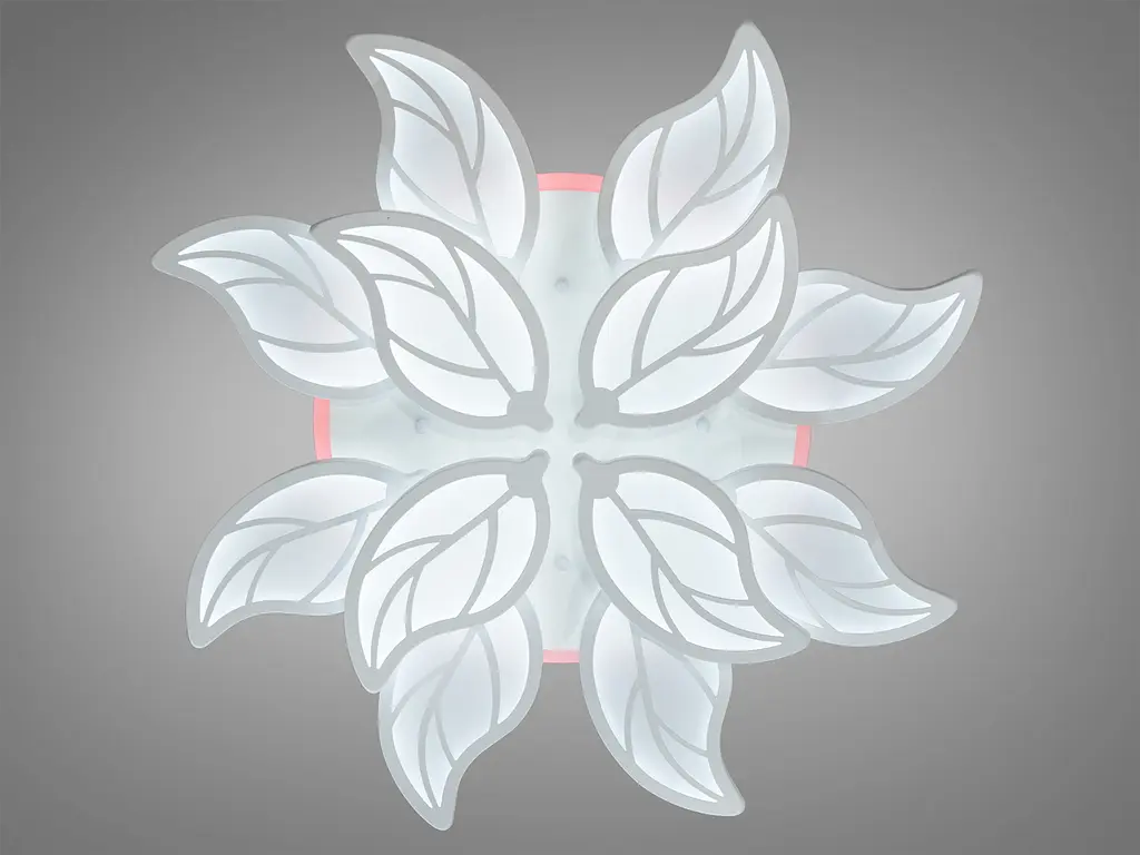 Визуально привлекательная LED-люстра с димером и подсветкой, мощностью - фото 2
