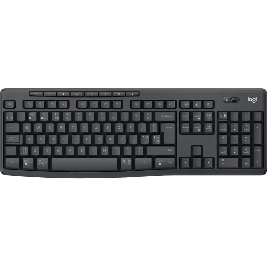 Комплект (клавіатура + миша) Logitech MK370 Wireless Combo Graphite (920-012077) [96068] - фото 2