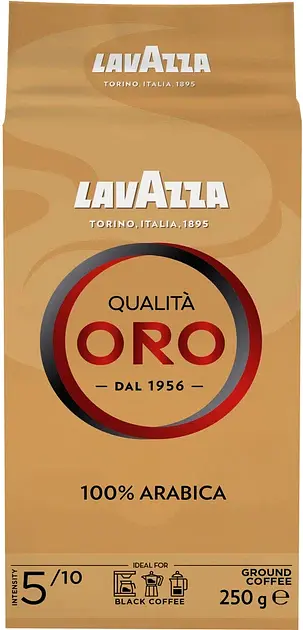 Кава мелена Lavazza Qualita Oro 250 г (8000070012783)
