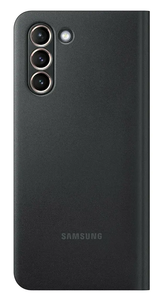 Чохол-книжка LED Wallet View Cover EF-NG991PBEGRU для Samsung Galaxy S21 (6.2") Чорний - фото 10