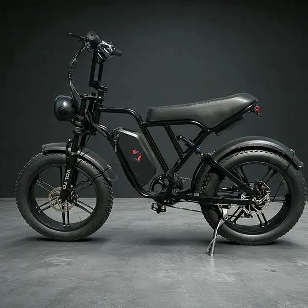 Електровелосипед Volto Vortex 22" фетбайк 1000W 48V 19Ah PAS система чорний - фото 7