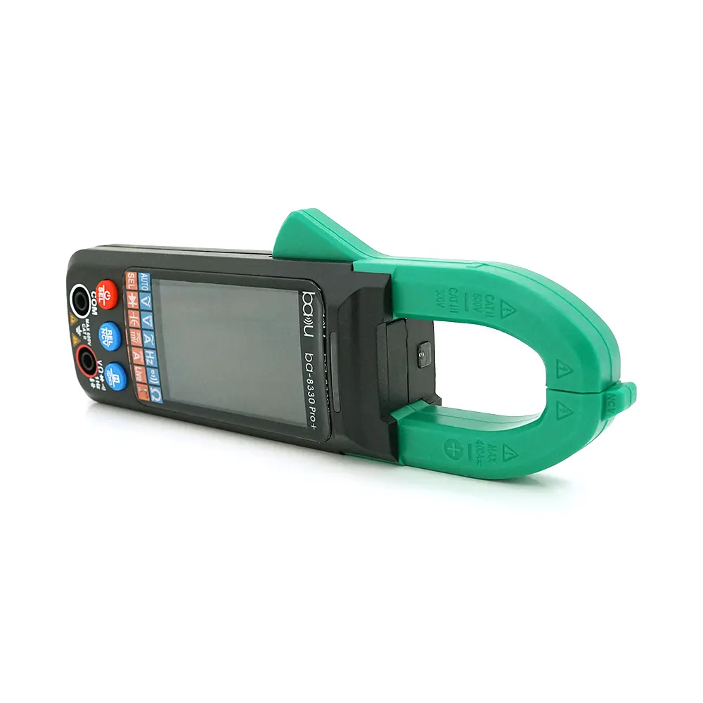 Токові кліщі-мультиметр BAKU BA-8330Pro+, Вимірювання: V DC/AC, DC/AC, Ω, C, F, °C/°F - фото 3