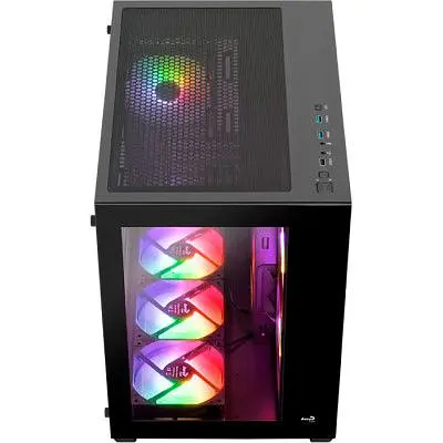Корпус для ПК AeroCool Dryft-G-BK-v2 (AC см-ES01163.11) - фото 6