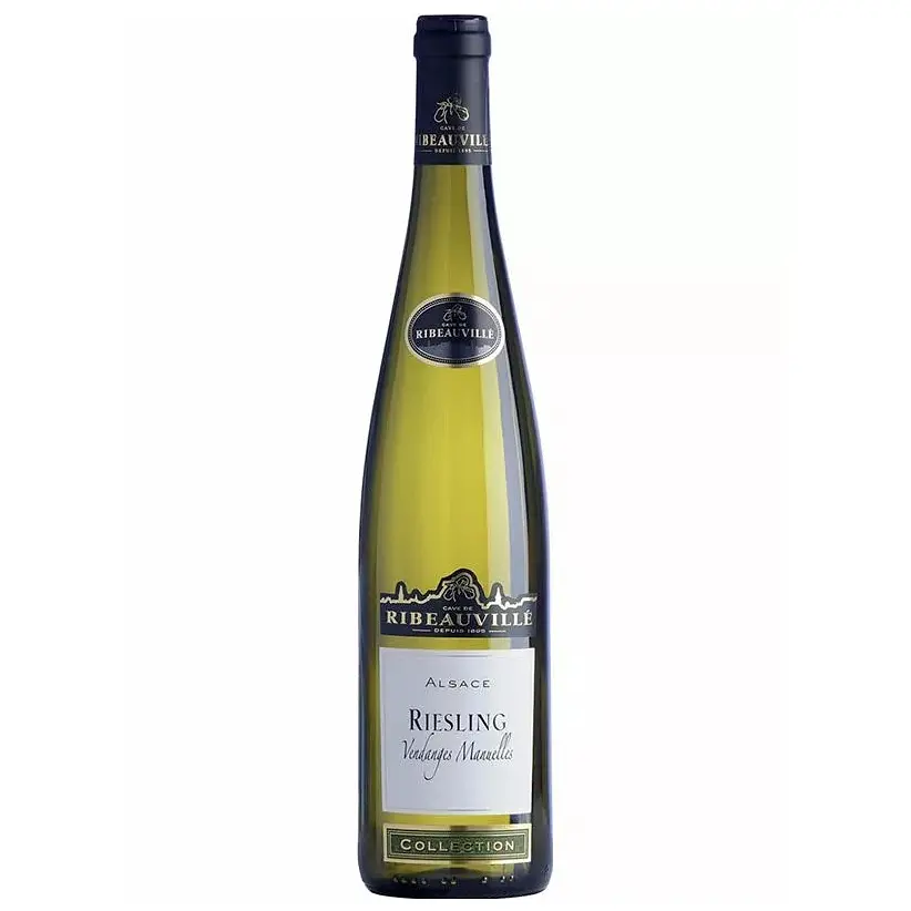 Вино Cave de Ribeauville Riesling, белое, сухое, 13%, 0,375 л - фото 1