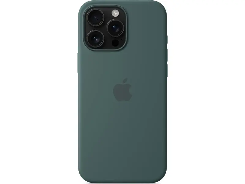Чехол для смартфона Apple iPhone 16 Pro Max Silicone Case with MagSafe - Lake Green (MA7V4) - фото 4