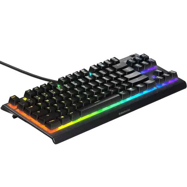 Клавіатура ігрова SteelSeries Apex 3 TKL UA Чорний - фото 2
