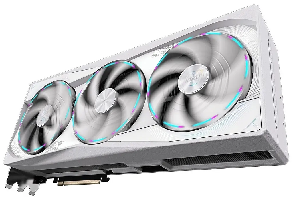 Відеокарта GF RTX 5090 32GB GDDR7 Aorus Master Ice Gigabyte (GV-N5090AORUSM ICE-32GD) - фото 5