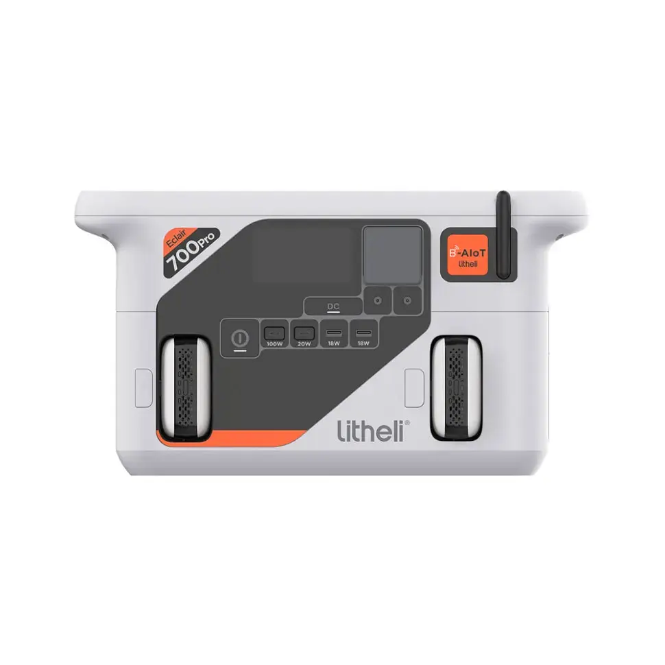 Портативна зарядна станція Litheli 800 Вт, 724 Вт·год, LiFePO4 + 2 Power Bank - фото 2