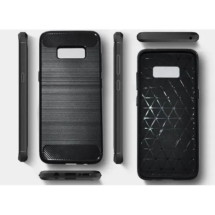 Чохол PRIMO Carbon Fiber Series для Samsung S8 Plus (SMG955) Black - фото 2