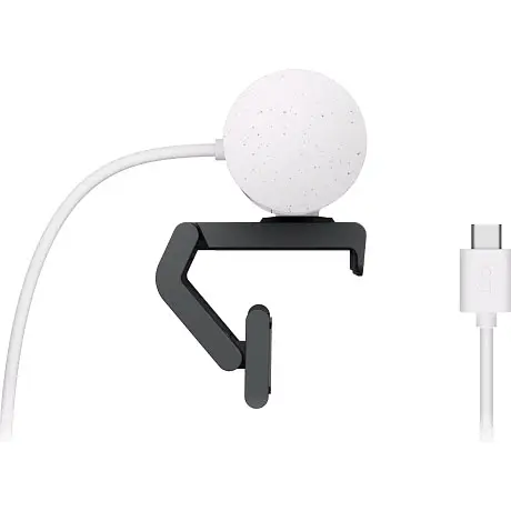 Веб-камера Logitech BRIO 500 Off-White (960-001428) [75521] - фото 6
