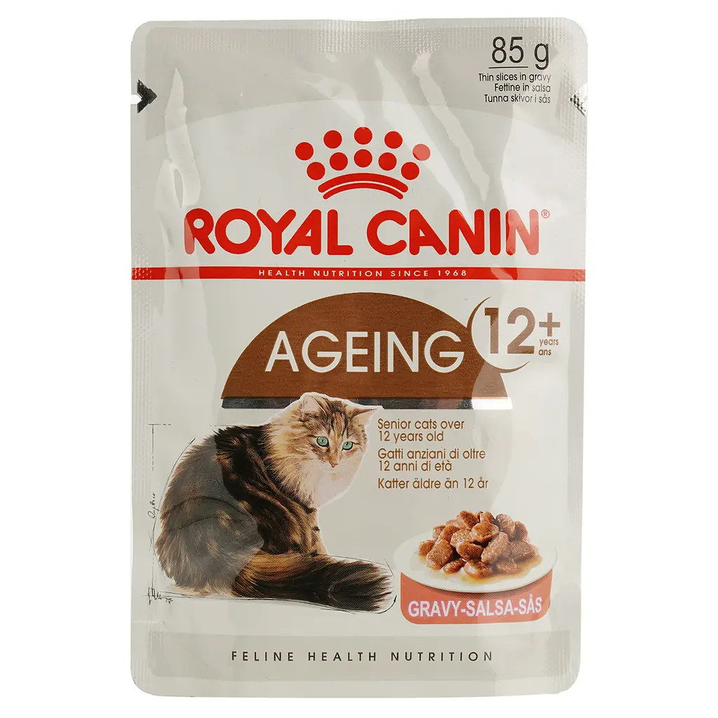 Вологий корм корму з м'ясом для котів Royal Canin Ageing+12 1.02 кг (12 шт. х 85 г) - фото 2