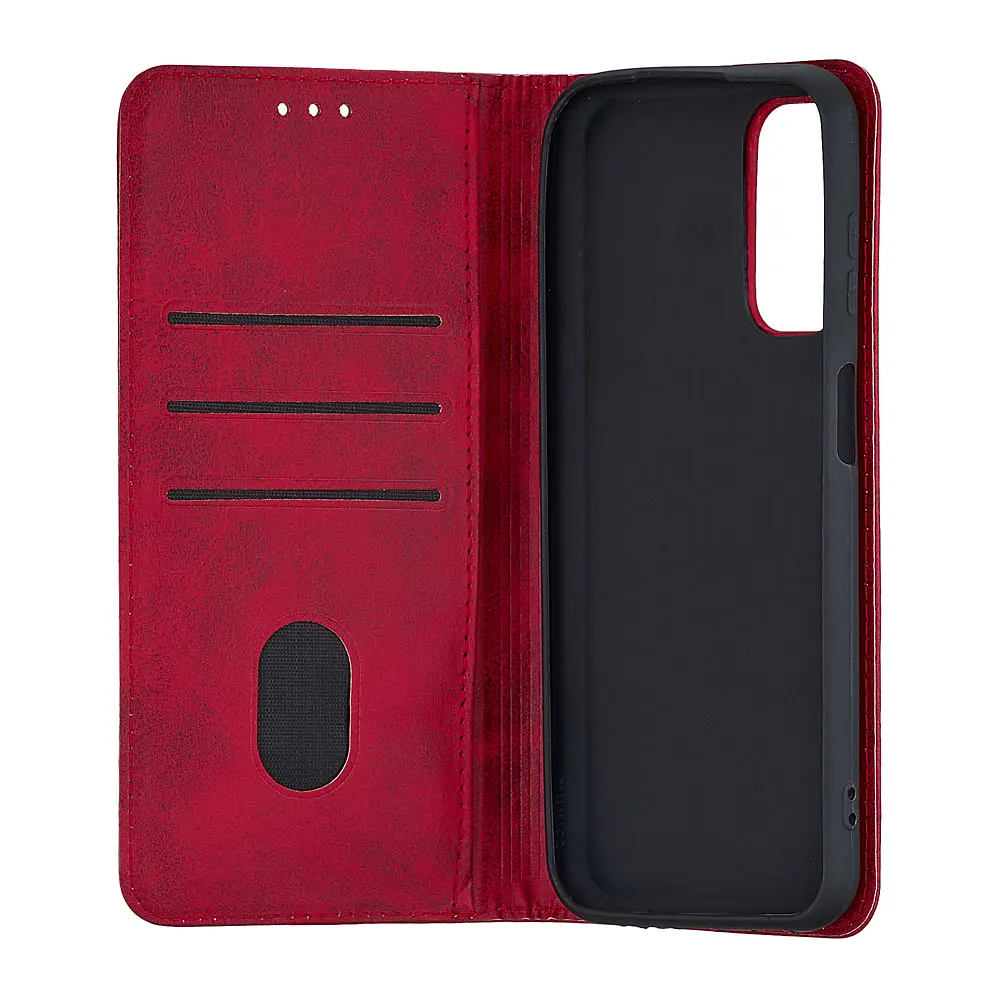 Чохол-книжка Premium Samsung M14 5G (M146) Dark Red - фото 3