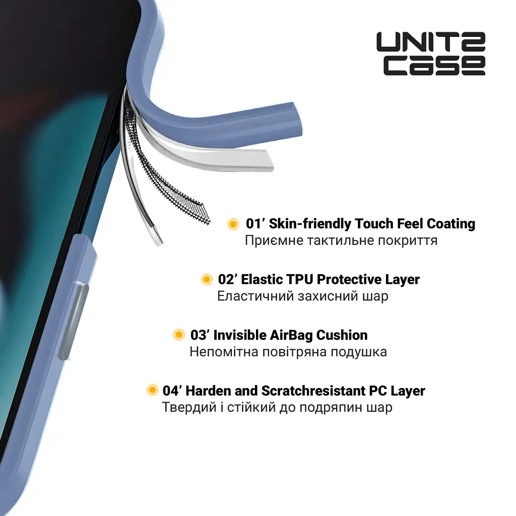 Чохол ArmorStandart UNIT2 для Apple iPhone 11 Sky Blue - фото 2