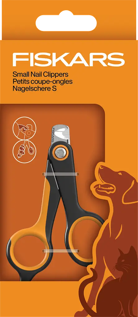 Кігтеріз міні для тварин Fiskars Small Nail Clippers для собак і котів, 10 см (2009130) - фото 5