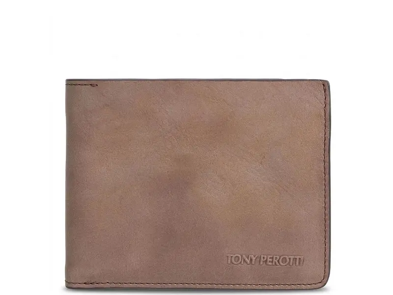 Горизонтальне портмоне із натуральної шкіри Metropolis 3559 Camel 9,5х12 см TONY PEROTTI acs0032370 - фото 2