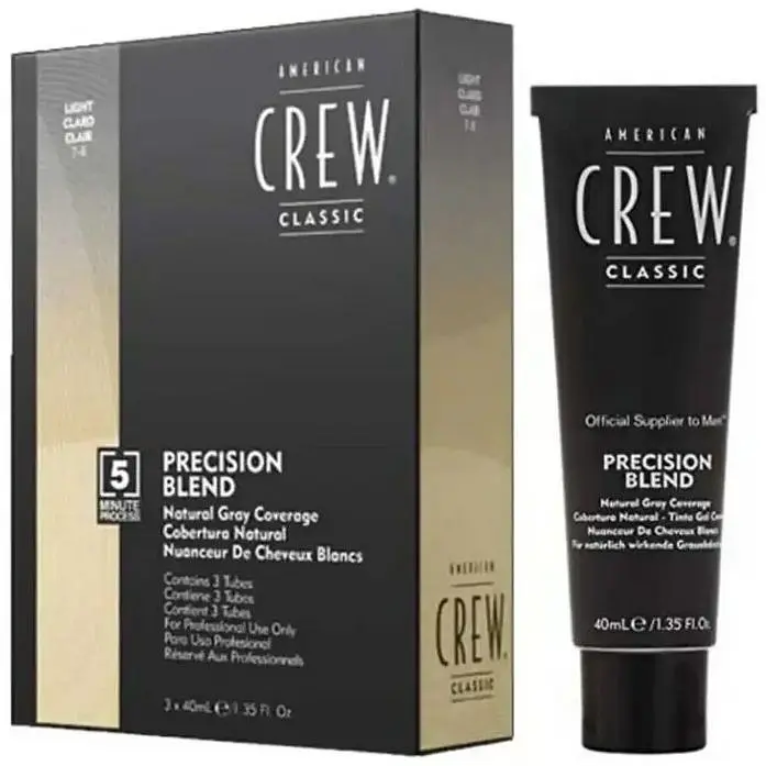 Уцінка. Система маскування сивини American Crew Precision Blend Shades 7-8 40 мл