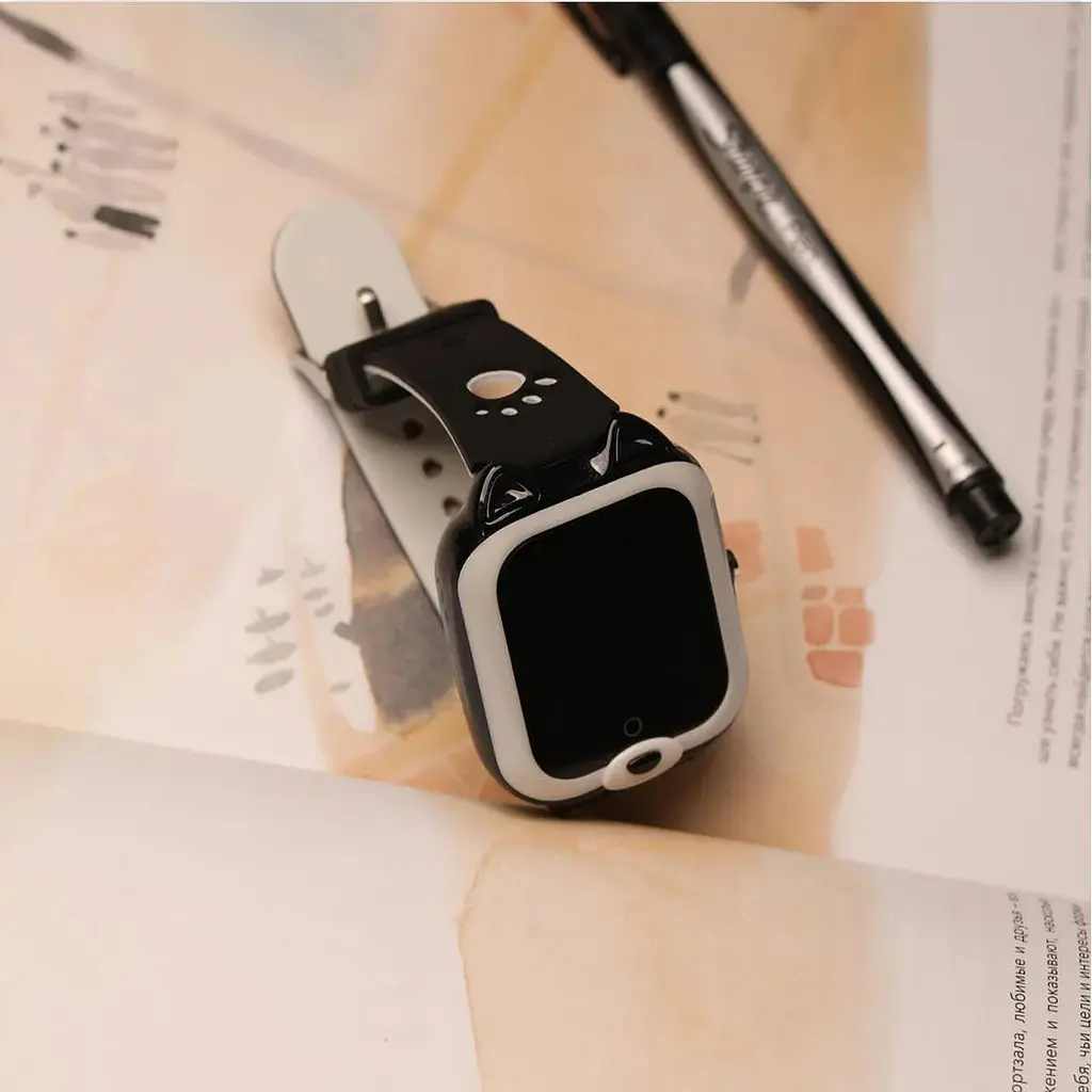 Дитячий розумний GPS годинник Wonlex KT22 Black з відеодзвінком (SBWKT22B) - фото 4