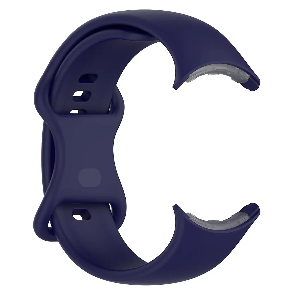 Силіконовий ремінець на смарт годинник Google Pixel Watch 3 45mm/4 45mm, Silicone, midnight blue, зі зручною застібкою, на фітнес браслет, ArmorStandart (ARM84022) - фото 4