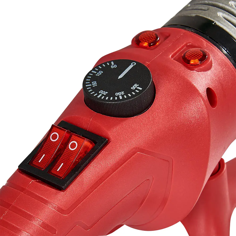 Vitals Паяльник для пластикових труб LP 6150CC dual 750/1500Вт 0-300 ° C насадки 20; 25; 32; 40; 50; 63мм кейс - фото 8