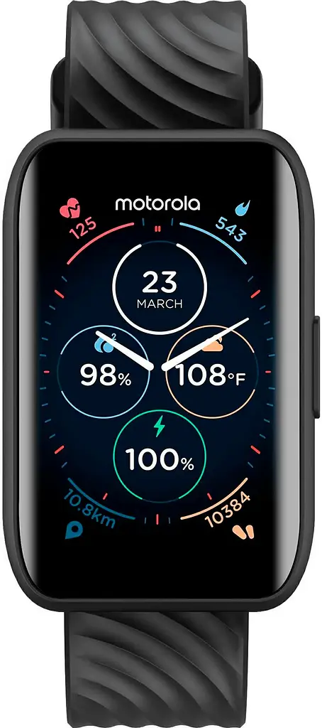 Смарт-годинник Motorola Moto Watch 40 Phantom Black - фото 2