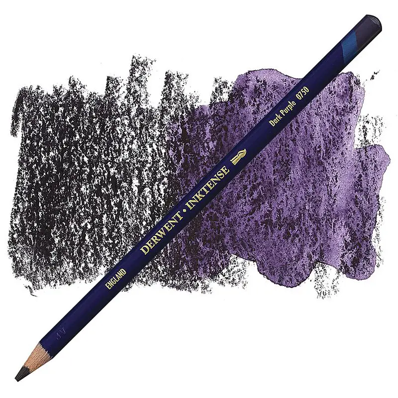 Олівець чорнильний Inktense (0750), Темно-пурпурний, Derwent