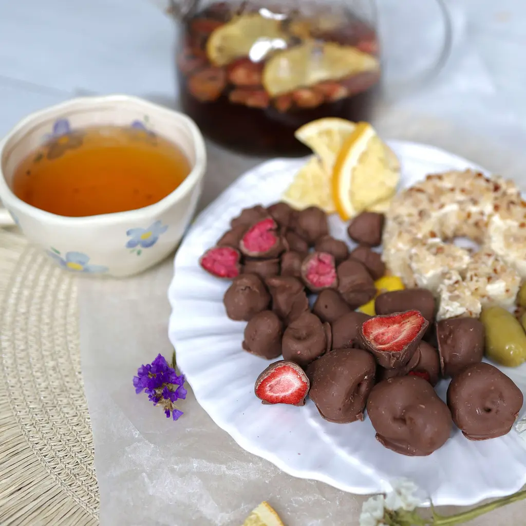 Сублимированная клубника в молочном шоколаде, 50г - фото 6