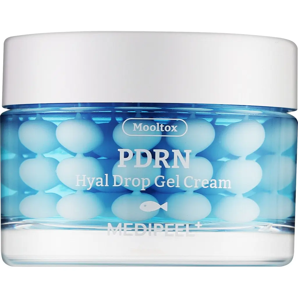 Гель-крем для обличчя Medi Peel Mooltox PDRN Hyal Drop Gel Cream капсульний ліфтинг 50 мл - фото 2