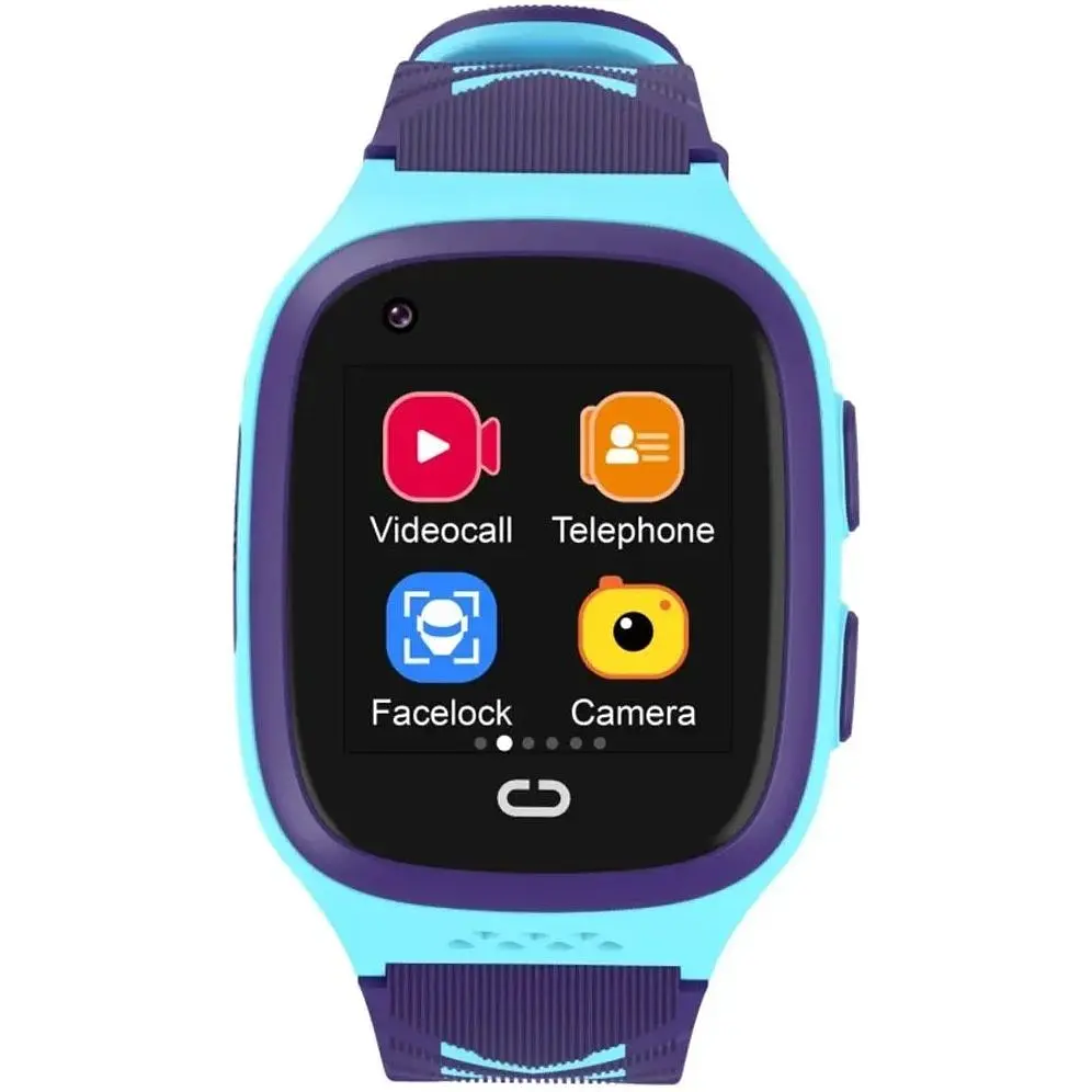 Детские умные часы Kids SM LT31 IP65 680 mAh с камерой Blue - фото 2