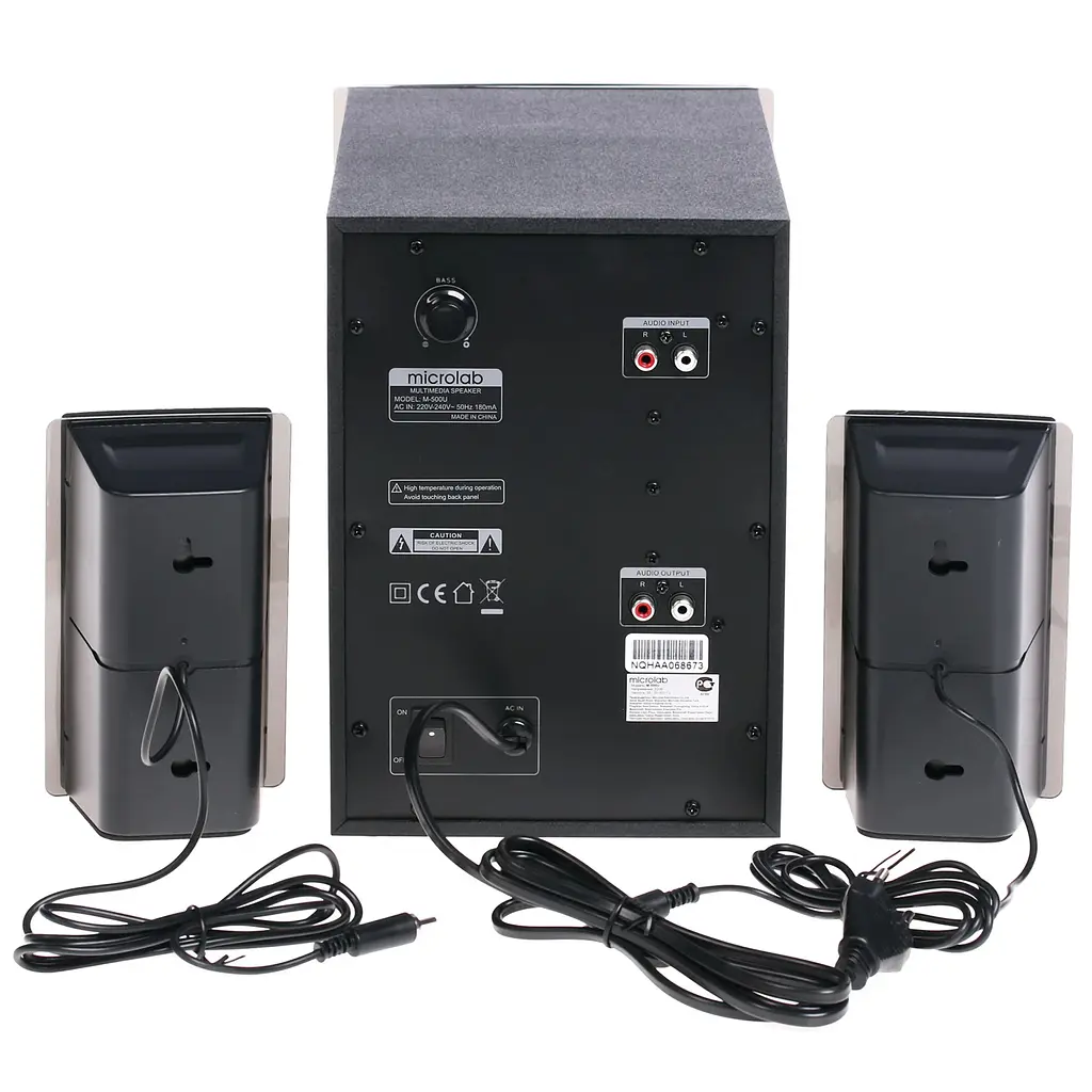 Акустична система 2.1 Microlab M-500U - фото 6