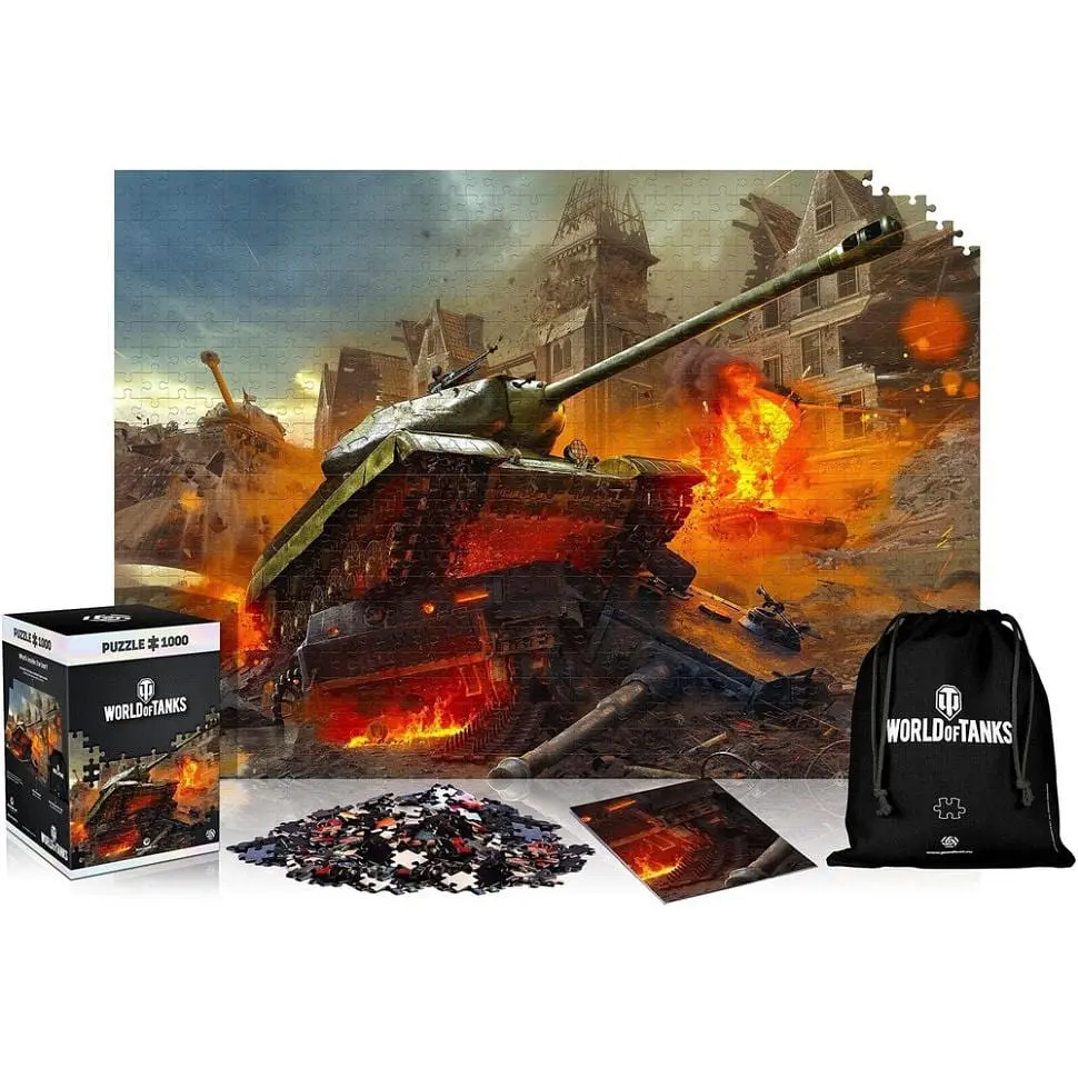 Пазл класичний GoodLoot World of Tanks: New Frontiers Puzzles 1000 елементів (5908305235330) - фото 2