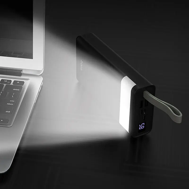 Портативний ЗП Power Bank Hoco J73 30000 mAh Чорний - фото 3