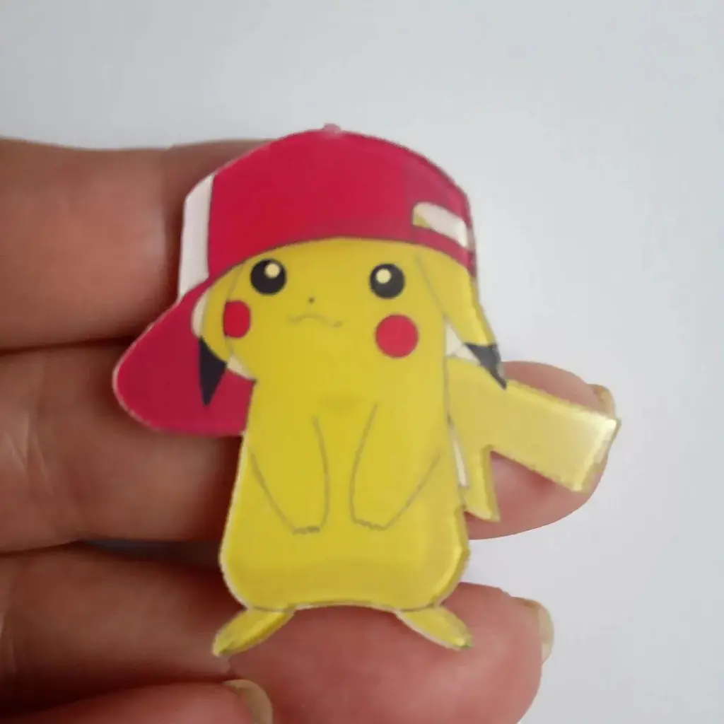 Значок GeekLand Пікачу в кепці Покемон Го Pokemon Go PG.33.35 - фото 3