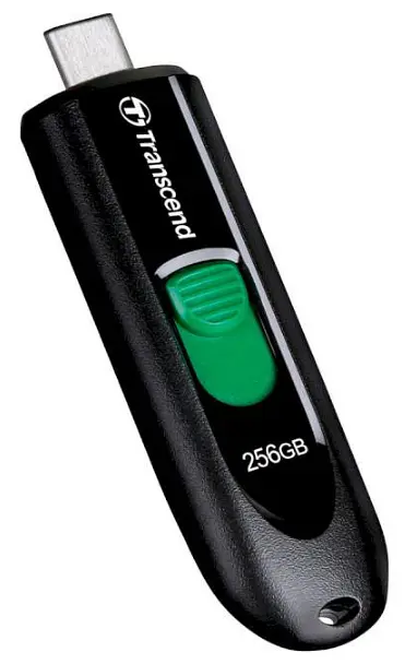 Flash Drive JetFlash 790C 256GB USB 3.2 Type-C Black (TS256GJF790C) Transcend teh0021373 - фото 2