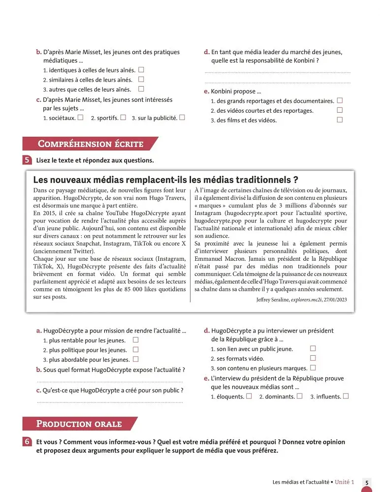Odyssée C1/C2. Cahier d'activités + Audio en ligne - фото 4