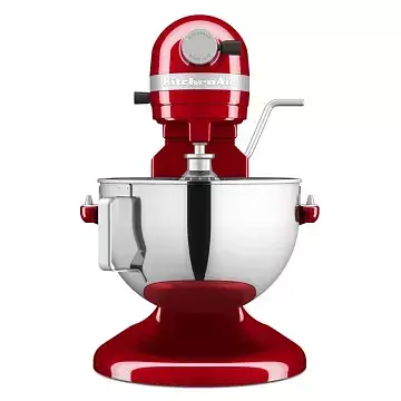 Кухонна машина KitchenAid Heavy Duty 5,2 л 5KSM55SXXEER з підйомною чашею, червоний - фото 2