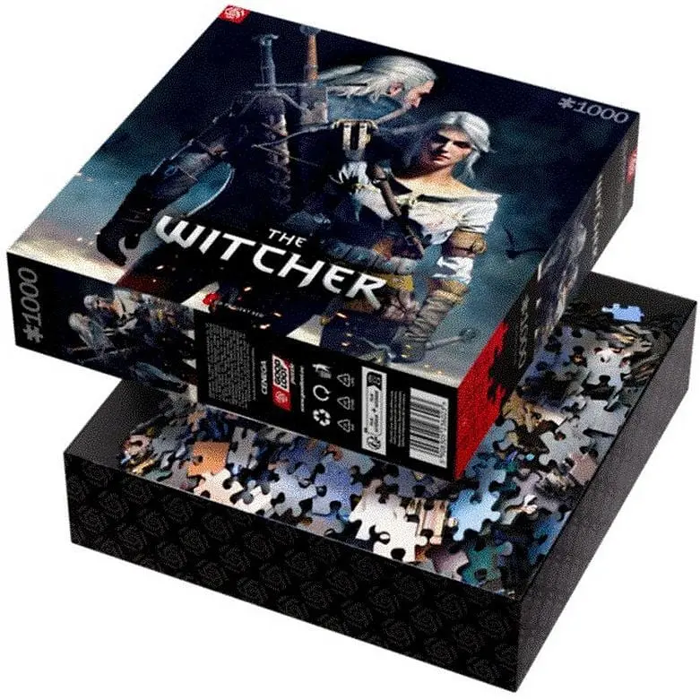 Пазл класичний GoodLoot Witcher: Geralt Ciri Puzzles 1000 елементів (5908305236023) - фото 2