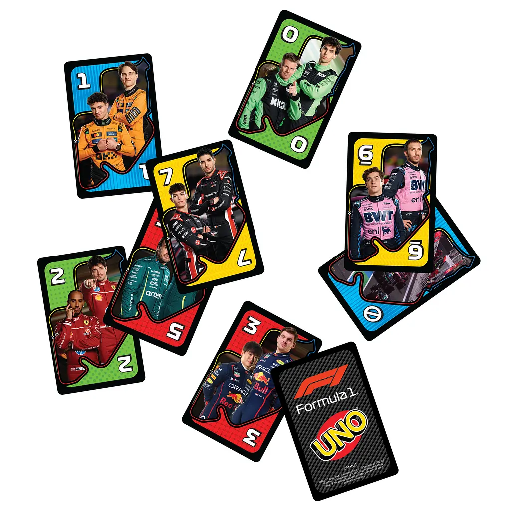 Настольная игра UNO F1 (JMF10) - фото 5