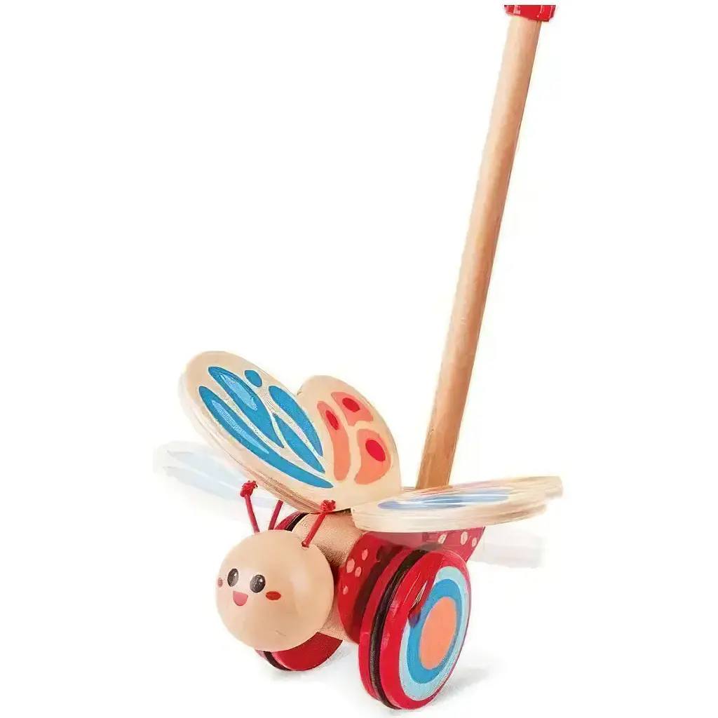 Дерев'яна каталка Hape Метелик (E0340) - фото 2