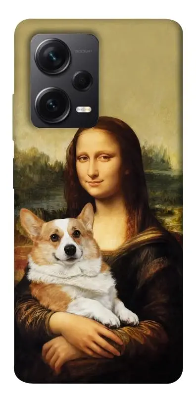 TPU чохол Demsky Mona corgi для Xiaomi Redmi Note 12 Pro+ 5G