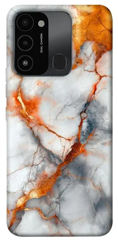 TPU чохол Demsky Lava marble для TECNO Spark 8C