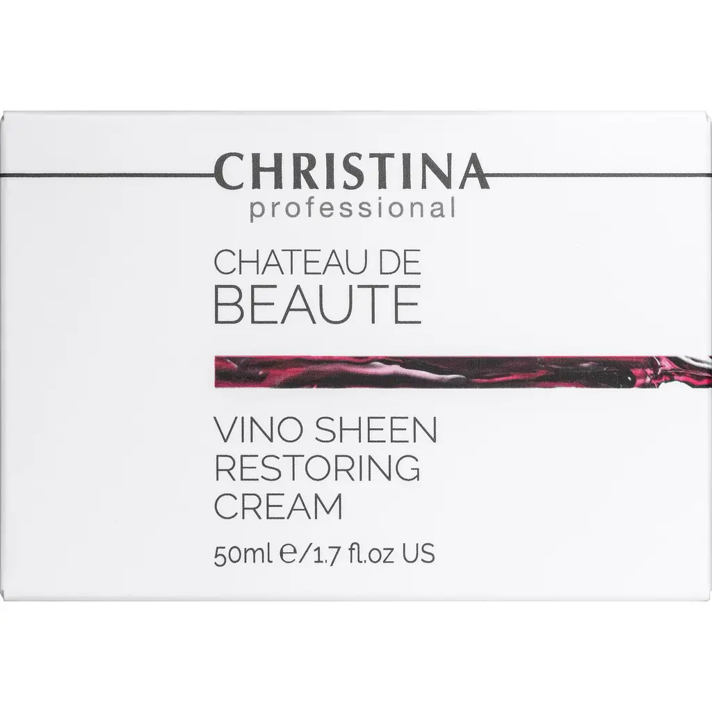 Восстанавливающий крем Christina Chateau de Beaute Безупречность Vino Sheen Restoring Cream 50 мл - фото 3