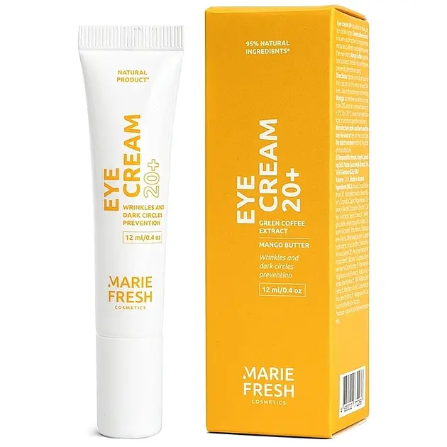 Крем для повік Marie Fresh Cosmetics для попередження зморшок та темних кіл 20+ 12 мл - фото 3