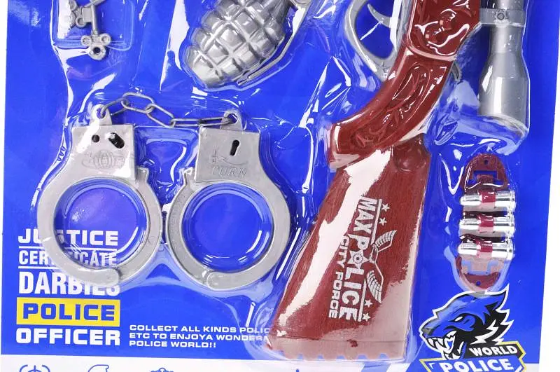 Поліцейський набір 999-4 на блістері р.65x29x3 см YG Toys - фото 4