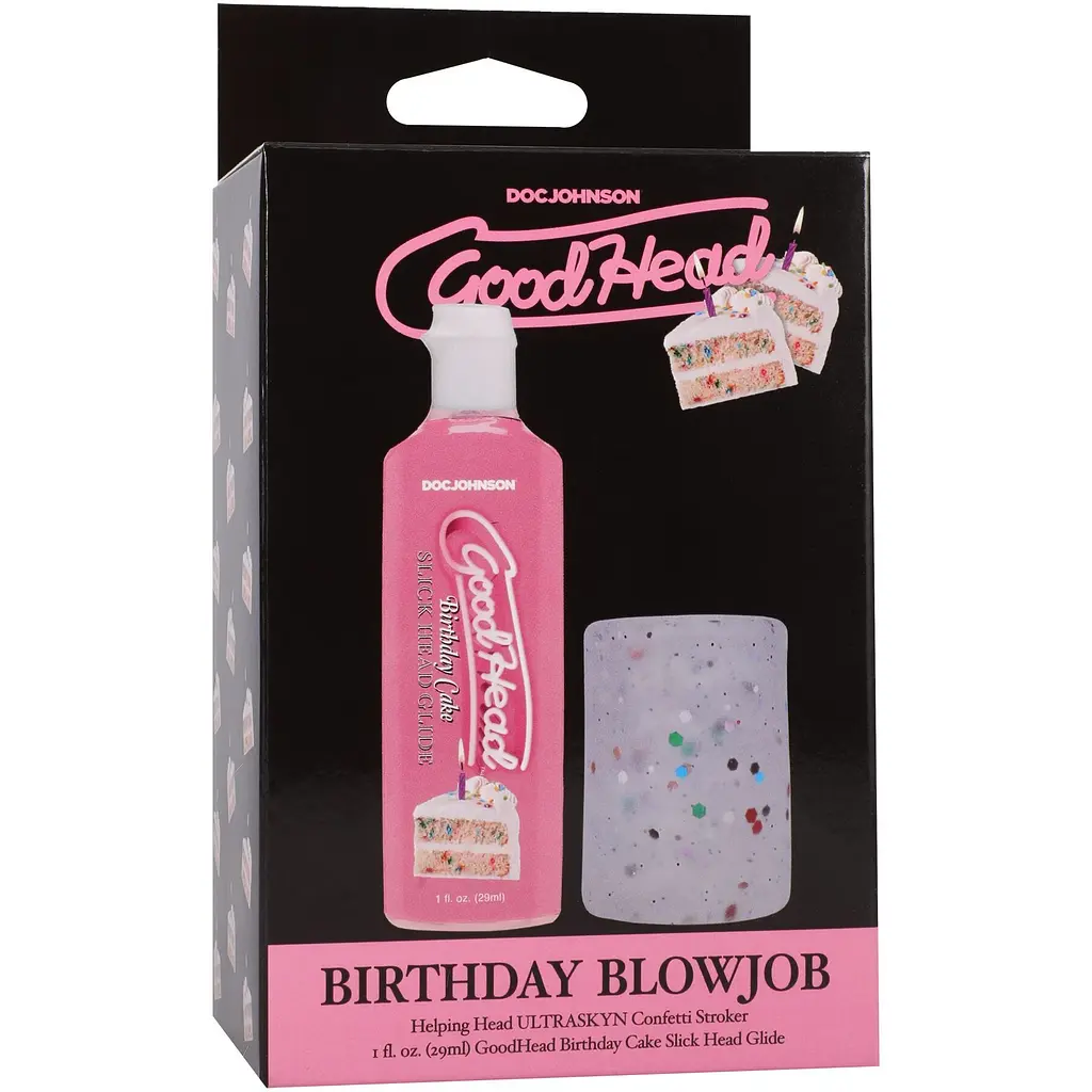 Набір Doc Johnson для мінету на день народження GoodHead Birthday Blowjob Kit - фото 10