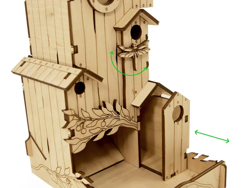 Настільна гра Tower Rex Вежа для кубиків: Шпаківня (Dice Tower: Bird Song) (1752) - фото 2