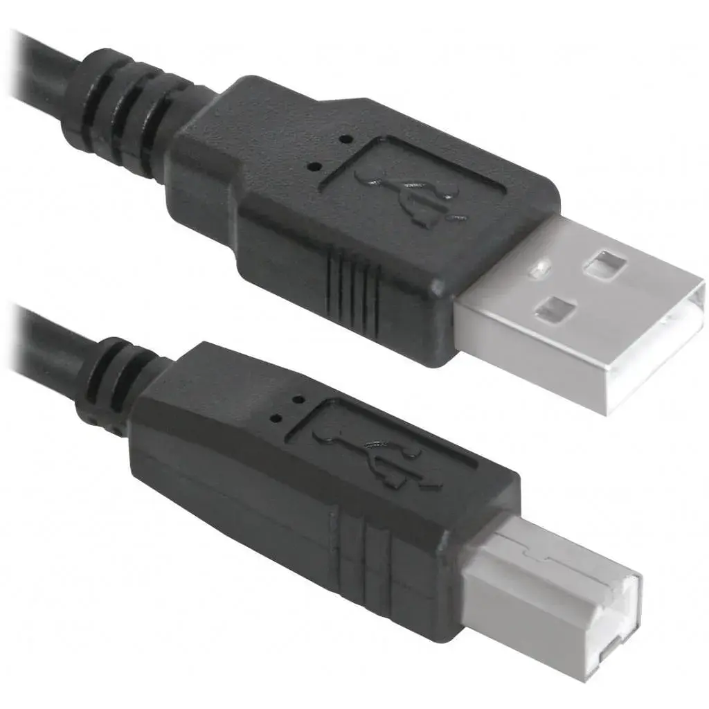 Кабель для принтера USB 2.0 AM/BM 3m USB04-10 Defender (83764) - фото 2